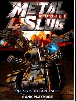 game pic for Metal Slug 4 Mobile